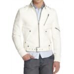 Men’s_Belted_White_Leather_Moto_Jacket