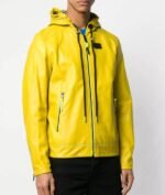 Mens_Yellow_Hooded_Leather_Jacket