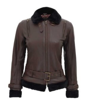 Women’s_Gertrude_Belted_Leather_Brown_Shearling_Jacket