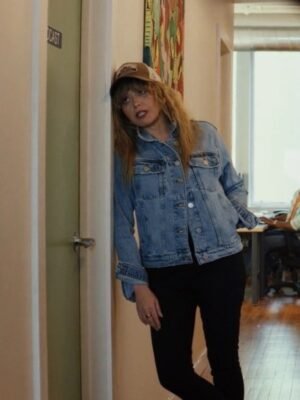 Charlie-Cale-TV-Series-Poker-Face-2023-Natasha-Lyonne-Denim-Jacket