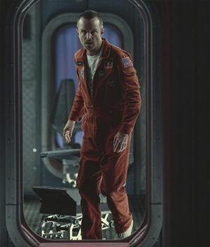 Black-Mirror-Aaron-Paul-Orange-Flight-Jumpsuit-2