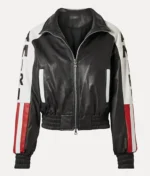 Power Book II Ghost Flag Leather Jacket