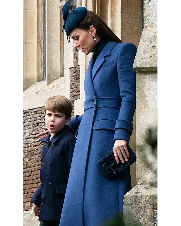 Kate Middleton Christmas Day Service Coat