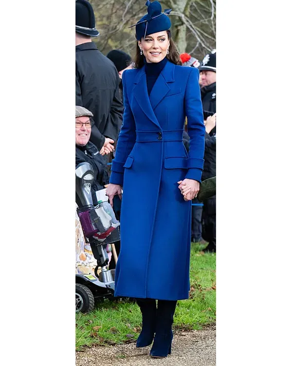 Kate Middleton Christmas Day Service Coat